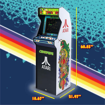 Atari Centipede Ultra Series arcade machine with 17-inch screen and classic trackball controls
