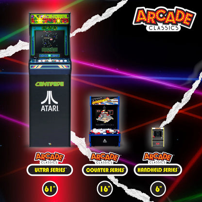 Arcade Classics Atari Centipede full-size arcade machine with 17-inch screen and trackball