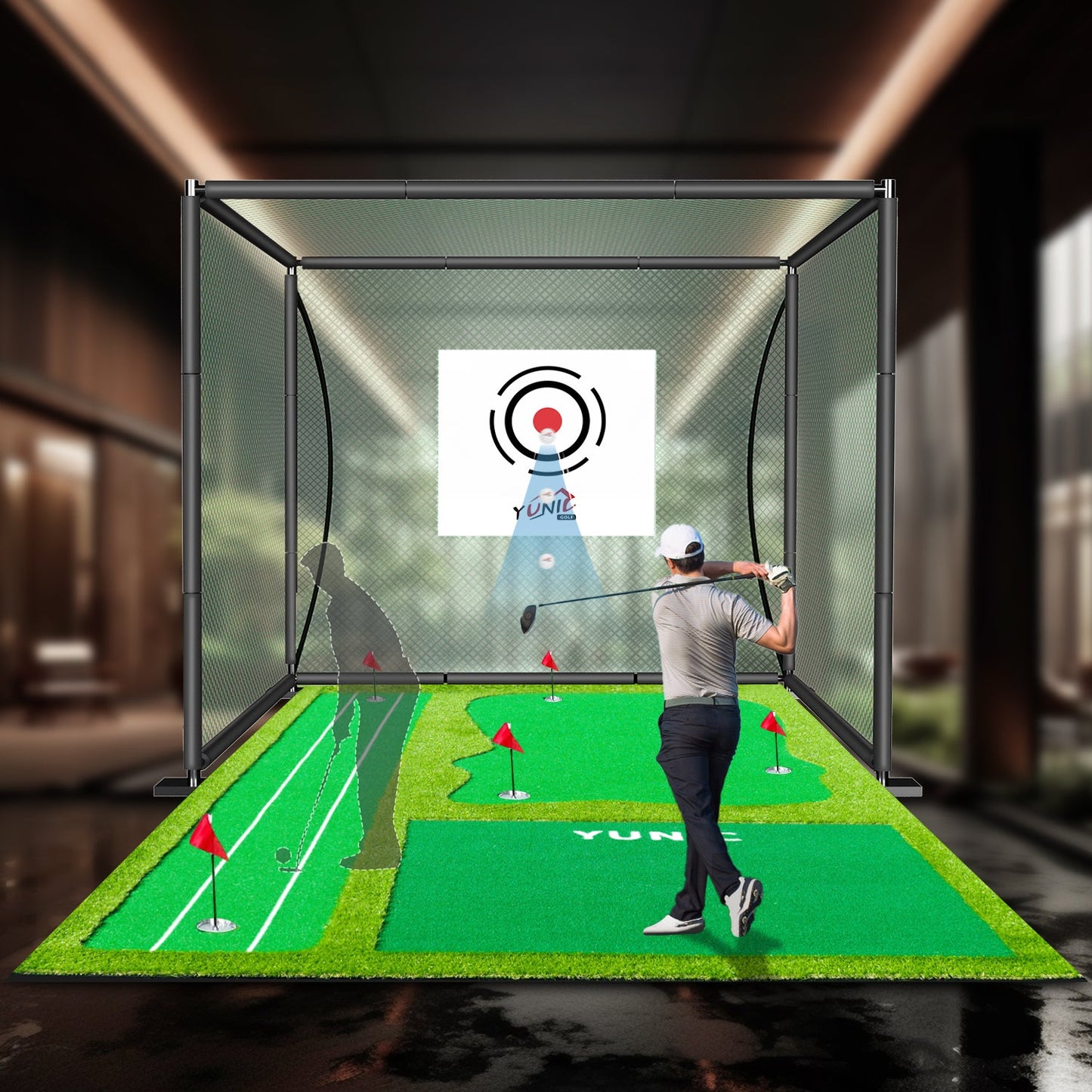 Golf Putting Green (16ft, Style A)