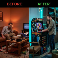 Arcade1Up Mortal Kombat Classic SE Arcade Machine — Before & After