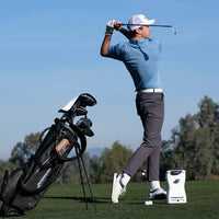 Golf Launch Monitor Built to Maximize Performance, Four-Camera Photometric Technology, Touchscreen Display